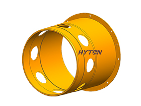 El bronce de repuesto de Hyton parte el componente de la trituradora de cono del buje principal de Metso Nordberg HP4