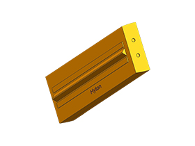 Placa de martillo de barra de soplado para pieza de trituradora de impacto Metso NP1213