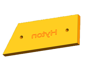 Traje de placa de protección de acero Hardox metso NP1313 piezas de repuesto para trituradora de impacto