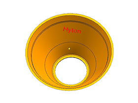 Revestimiento de manto de fundición de manganeso OEM de fábrica Hyton para piezas de repuesto de trituradora de cono Sandvik CH660 H6800