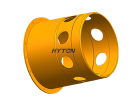 El bronce de repuesto de Hyton parte el componente de la trituradora de cono del buje principal de Metso Nordberg HP4
