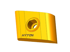 La placa de desgaste de la cavidad de la pieza de la trituradora Barmac B9100 VSI se aplica a los repuestos Metso Vsi Parts de Hyton